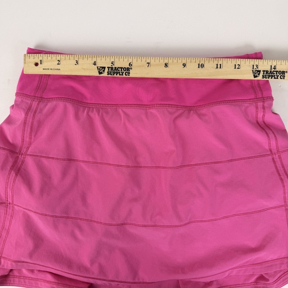 Lululemon Pink Skort Womens 4 Tennis Golf Pickleball Running Athletic - Picture 3 of 10